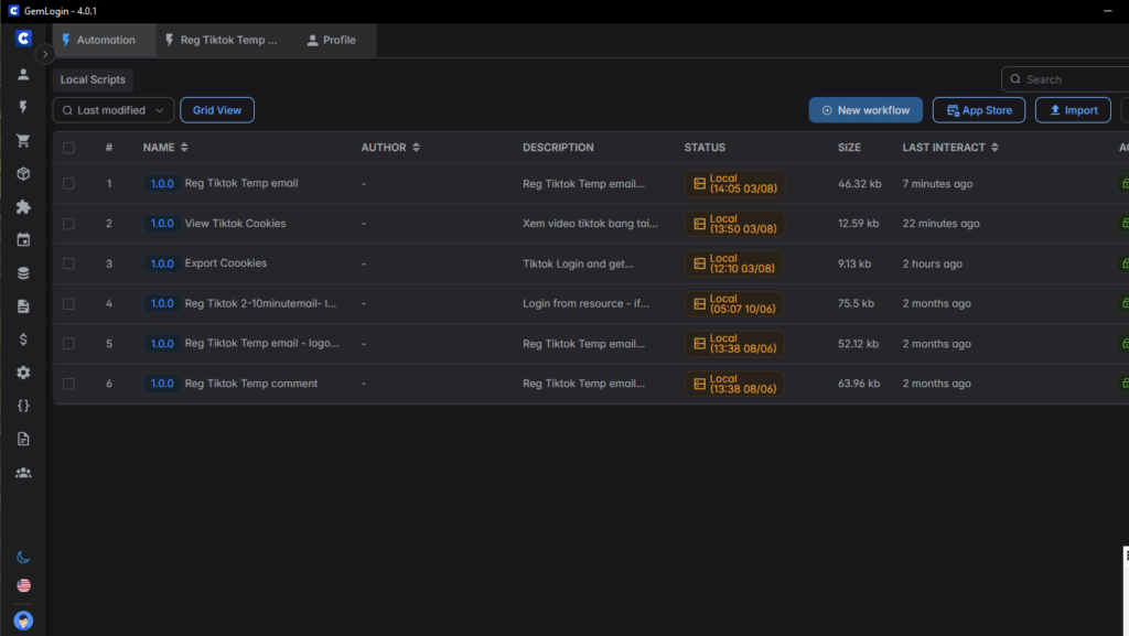 gemlogin 4.0.1 active gemlogin 401.rar active antidectect browser gem login dành cho mọi auto như maxcare, vv