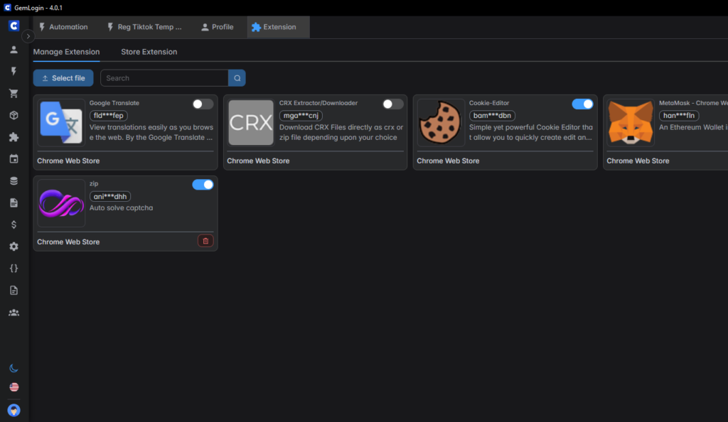 gemlogin 4.0.1 active gemlogin 401.rar active antidectect browser gem login dành cho mọi auto như maxcare, vv